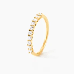 Outlet Histoire d'Or Alliance 1290 Or Jaune Diamant