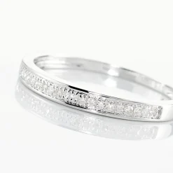 Best Histoire d'Or Alliance Aileen or blanc diamant