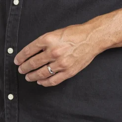 Sale Histoire d'Or Alliance Artemissia Ruban Plat Or Blanc