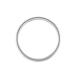 Hot Histoire d'Or Alliance Beatrice Ruban Plat or blanc