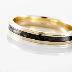 Histoire d'Or Alliance Camille Ruban Plat* Bijoux Personnalisés|Bagues