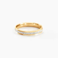 Histoire d'Or Alliance Caroline Sablee Ruban Plat* Bijoux Personnalisés|Bagues