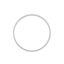 Histoire d'Or Alliance Celestyn Demi Jonc Classique Palladium Blanc* Bijoux Personnalisés|Bagues