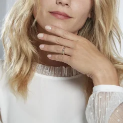 Histoire d'Or Alliance Clotilde Ruban Plat* Bijoux Personnalisés|Bagues