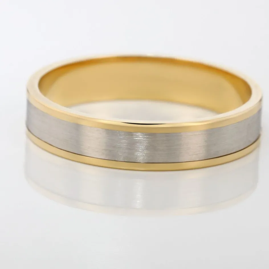 Histoire d'Or Alliance Darko Or Bicolore* Bijoux Personnalisés|Bagues