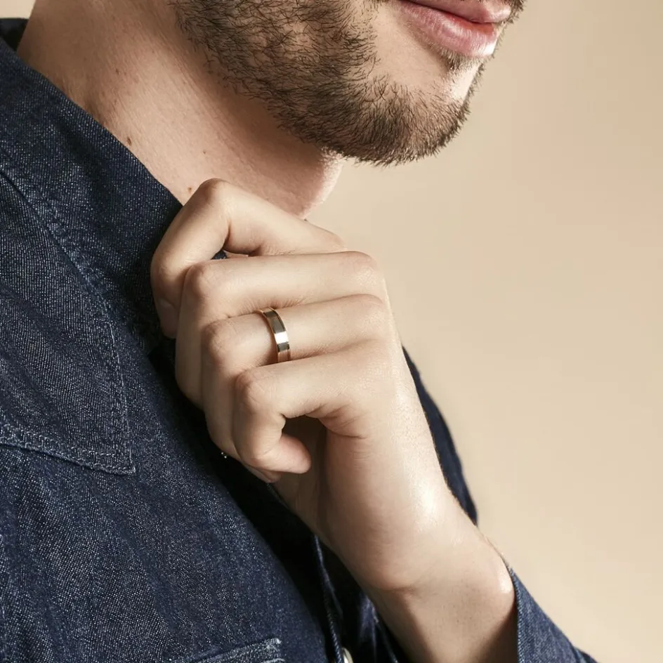 Histoire d'Or Alliance Darko Or Bicolore* Bijoux Personnalisés|Bagues