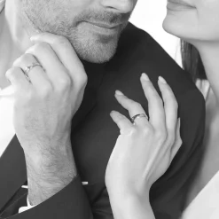 Histoire d'Or Alliance Demi Jonc Classique Or Jaune* Bijoux Personnalisés|Bagues