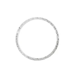 Histoire d'Or Alliance Effet Dentelle Or Blanc* Bijoux Personnalisés|Bagues