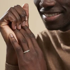 Histoire d'Or Alliance Effet Mat Ruban Plat Or Bicolore* Bijoux Personnalisés|Bagues