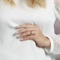 Histoire d'Or Alliance Entrelacee Ruban Plat Or Tricolore* Bijoux Personnalisés|Bagues