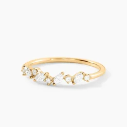 Histoire d'Or Alliance Euphranor Or Jaune Diamant Synthétique* Bagues|Alliances