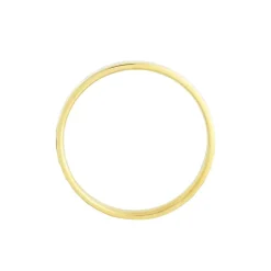 New Histoire d'Or Alliance Faceteana Ruban Plat Or Bicolore