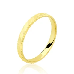 Histoire d'Or Alliance Facetee Or Jaune* Bijoux Personnalisés|Bagues