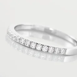 Histoire d'Or Alliance Florence Argent Blanc Oxyde De Zirconium* Bagues|Bagues Avec Pierre