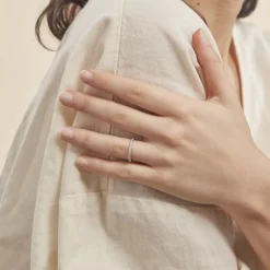 Histoire d'Or Alliance Florence Argent Blanc Oxyde De Zirconium* Bagues|Bagues Avec Pierre