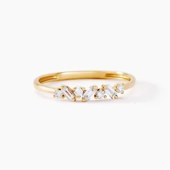 Histoire d'Or Alliance Gemariah Or Jaune Diamant Synthétique* Bagues|Alliances