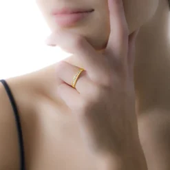 New Histoire d'Or Alliance Giulia or jaune diamant