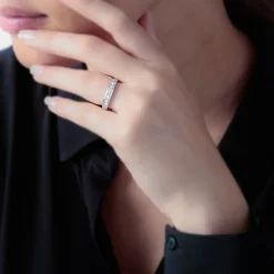 New Histoire d'Or Alliance Giulia or rose diamant