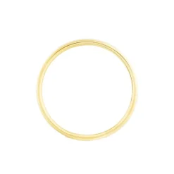 New Histoire d'Or Alliance Grain De Folie Diamantee Ruban Plat Or Bicolore