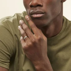 Discount Histoire d'Or Alliance Harmonia Facetee Or Blanc