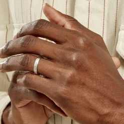 Discount Histoire d'Or Alliance Harmonia Facetee Or Blanc