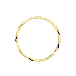 Histoire d'Or Alliance Harmonie Demi Jonc Classique Or Jaune* Bijoux Personnalisés|Bagues