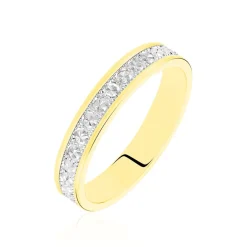 Histoire d'Or Alliance Heldea Or Bicolore* Bijoux Personnalisés|Bagues