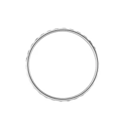 Online Histoire d'Or Alliance Heldea Ruban Plat Or Blanc