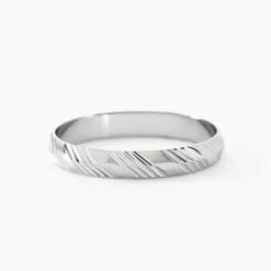 Histoire d'Or Alliance Hercule Or Blanc* Bijoux Personnalisés|Bagues