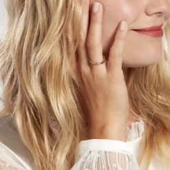 Histoire d'Or Alliance Hevan Ruban Or Bicolore* Bijoux Personnalisés|Bagues