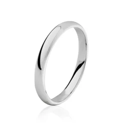 Histoire d'Or Alliance Isaac Demi Jonc Confort* Bijoux Personnalisés|Bagues