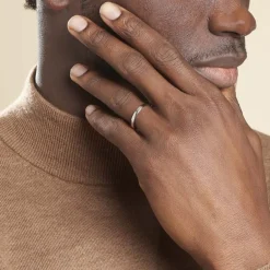 Sale Histoire d'Or Alliance Julie Ruban Classique Or Blanc