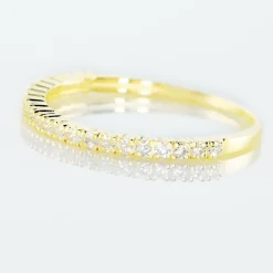 Discount Histoire d'Or Alliance Julietta Or Jaune Oxyde De Zirconium