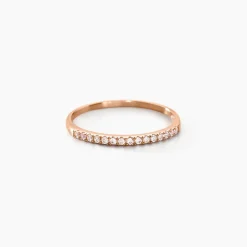 Online Histoire d'Or Alliance Klimka Or Rose Oxyde De Zirconium