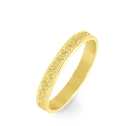 Histoire d'Or Alliance Laura Ruban Plat Or Jaune* Bijoux Personnalisés|Bagues