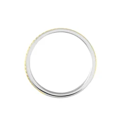 Histoire d'Or Alliance Leandro Ruban Argent Bicolore* Bagues|Bagues Sans Pierre