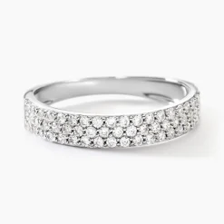 Histoire d'Or Alliance Lison Or Blanc Oxyde De Zirconium* Bagues|Bagues Avec Pierre