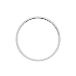 Histoire d'Or Alliance Markel Ruban Plat Or Blanc* Bijoux Personnalisés|Bagues