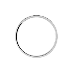 Histoire d'Or Alliance Mat Et Brillant Liseret Ruban Plat Palladium Blanc* Bijoux Personnalisés|Bagues