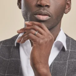 Discount Histoire d'Or Alliance Mattew Titane Blanc