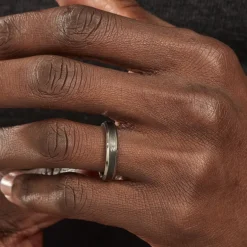 Histoire d'Or Alliance Mattias Titane Blanc* Bijoux Personnalisés|Bagues