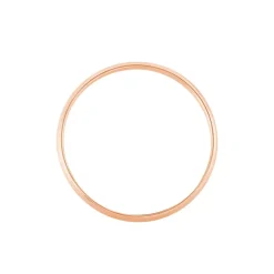 New Histoire d'Or Alliance Meredithe Demi Jonc Classique Or Rose