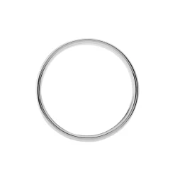 Outlet Histoire d'Or Alliance Miya Demi Jonc Classique Or Blanc