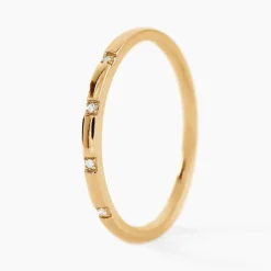 New Histoire d'Or Alliance Praxis Or Jaune Diamant