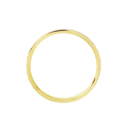 Histoire d'Or Alliance Raye Mat Ruban Plat Or Bicolore* Bijoux Personnalisés|Bagues