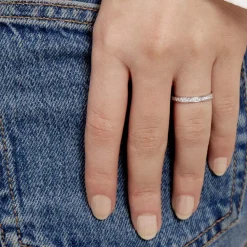 Discount Histoire d'Or Alliance Rhea or blanc diamant