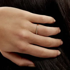 Histoire d'Or Alliance Rhea or blanc diamant