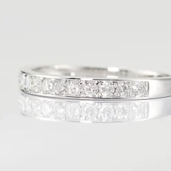 Best Histoire d'Or Alliance Rhea Or Blanc Diamant