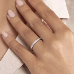 Best Histoire d'Or Alliance Rhea Or Blanc Diamant