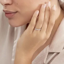 Histoire d'Or Alliance Rhea Or Blanc Diamant* Bagues